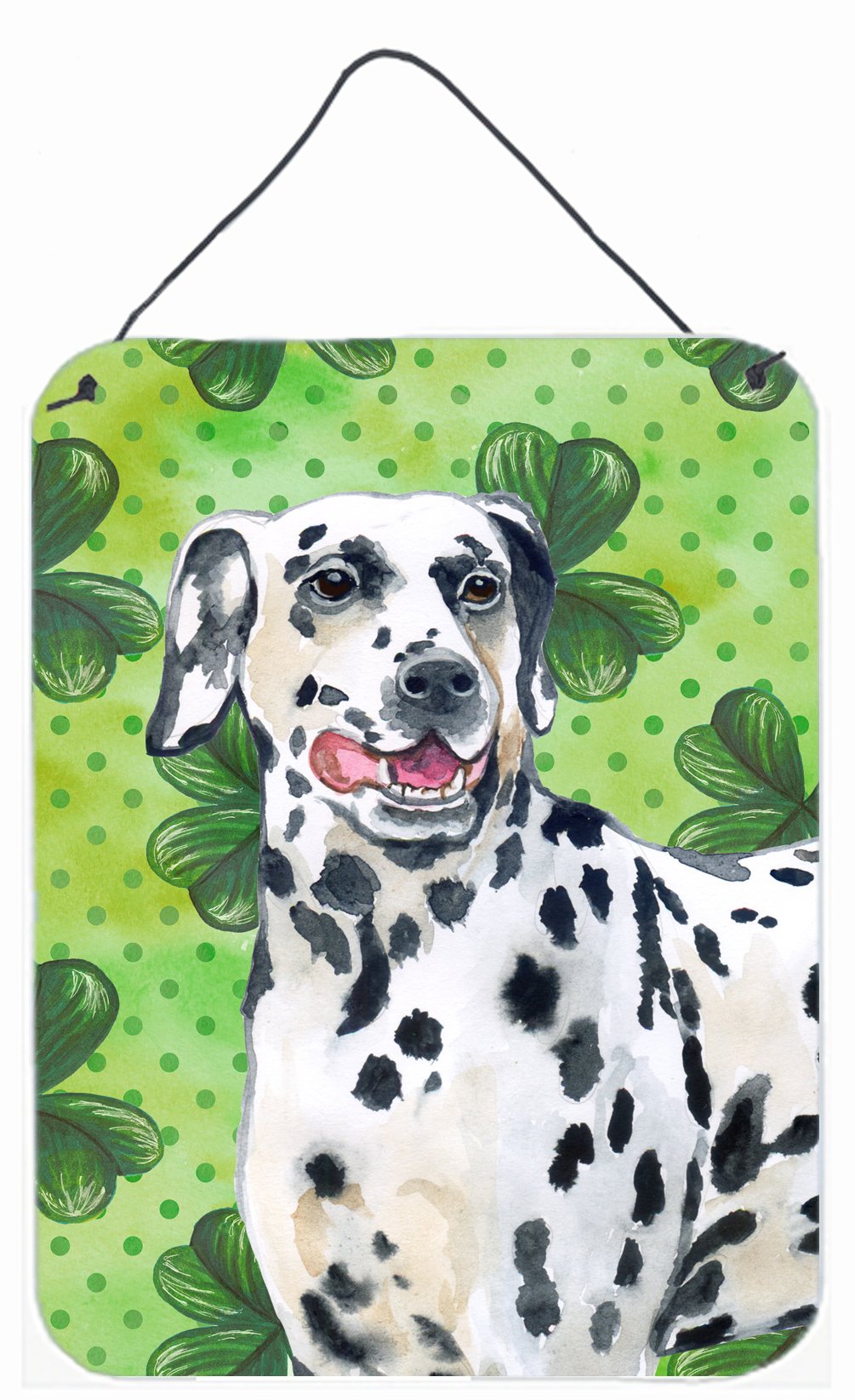 Dalmatian St Patrick's Wall or Door Hanging Prints BB9827DS1216