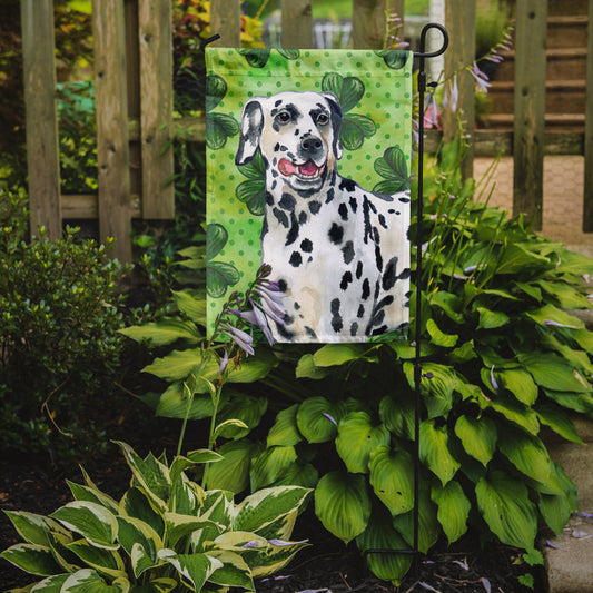 Dalmatian St Patrick's Garden Flag - Outdoor Decorative Yard Flag BB9827GF