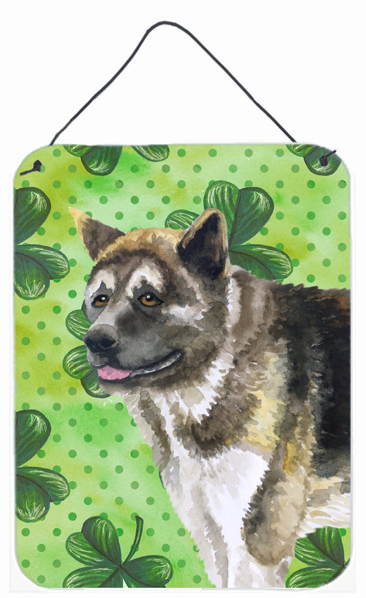 American Akita St Patrick's Wall or Door Hanging Prints BB9843DS1216