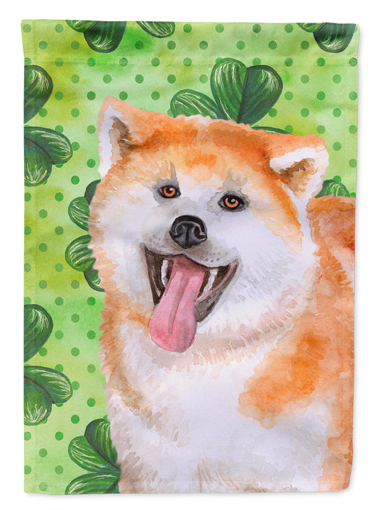 Akita St Patrick's Garden Flag - Outdoor Decorative Yard Flag BB9877GF