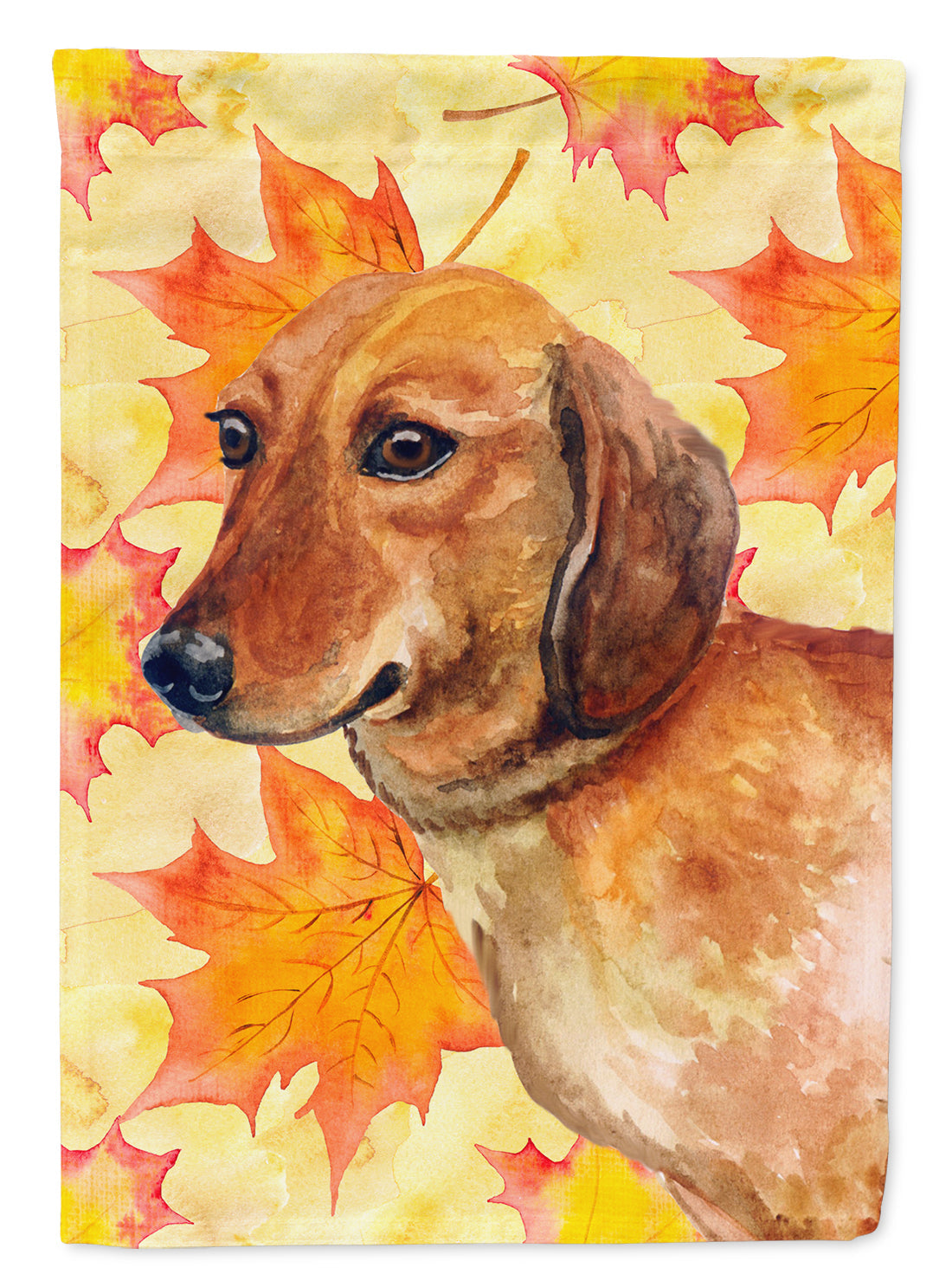 Dachshund Fall Garden Flag - Outdoor Decorative Yard Flag BB9913GF