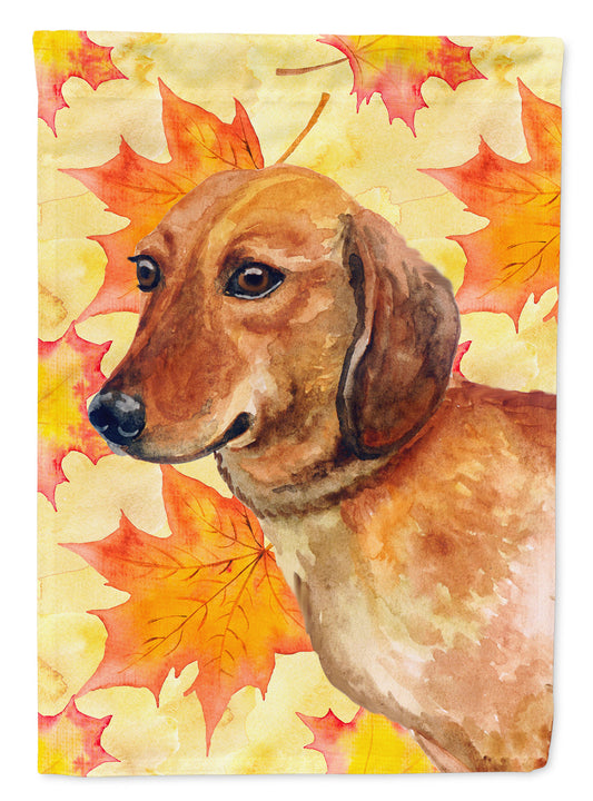 Dachshund Fall Garden Flag - Outdoor Decorative Yard Flag BB9913GF