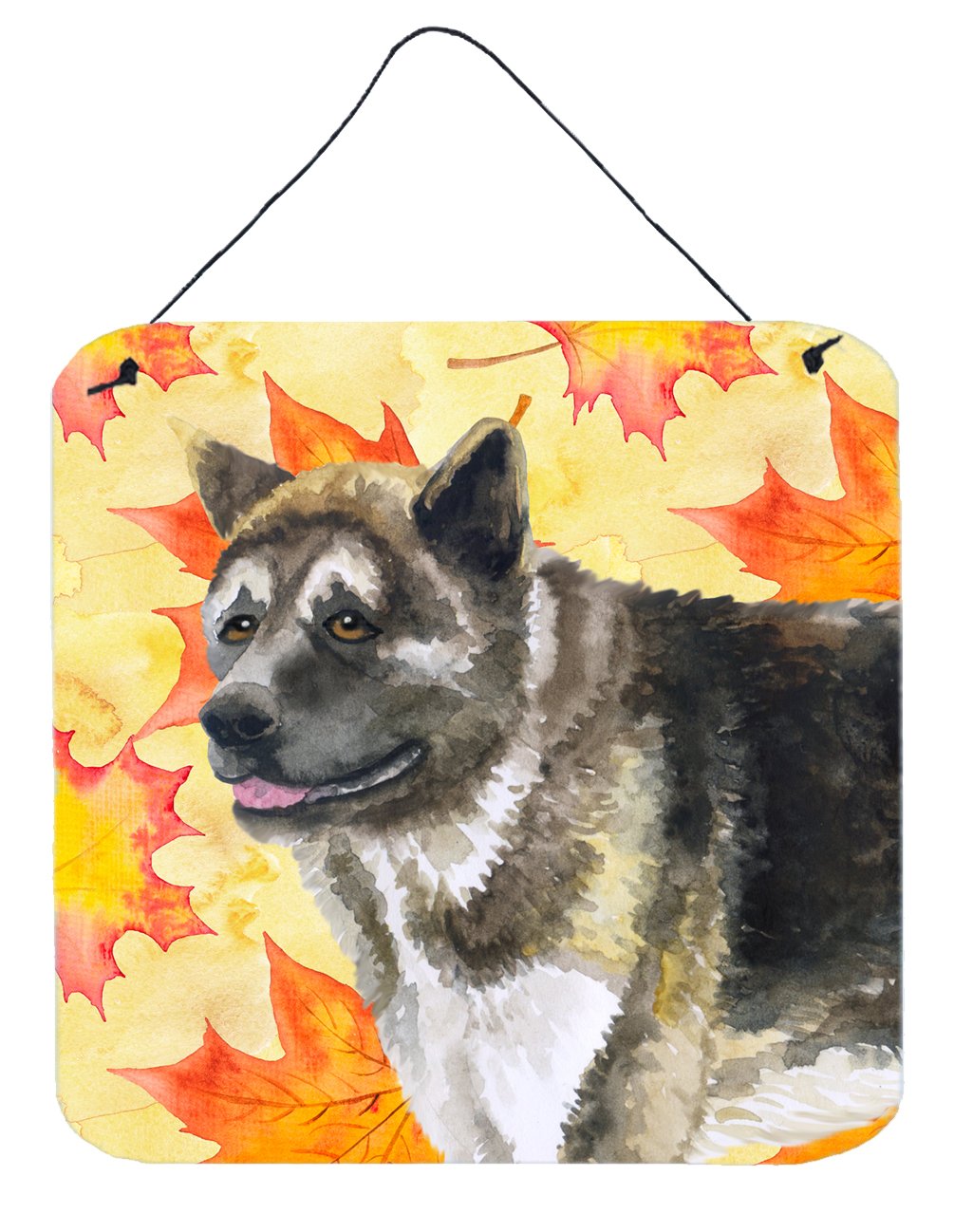 American Akita Fall Wall or Door Hanging Prints BB9930DS66