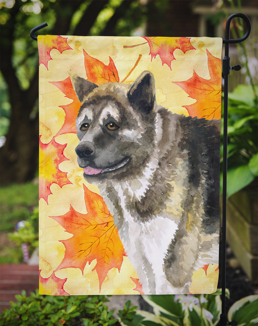 American Akita Fall Garden Flag - Outdoor Decorative Yard Flag BB9930GF