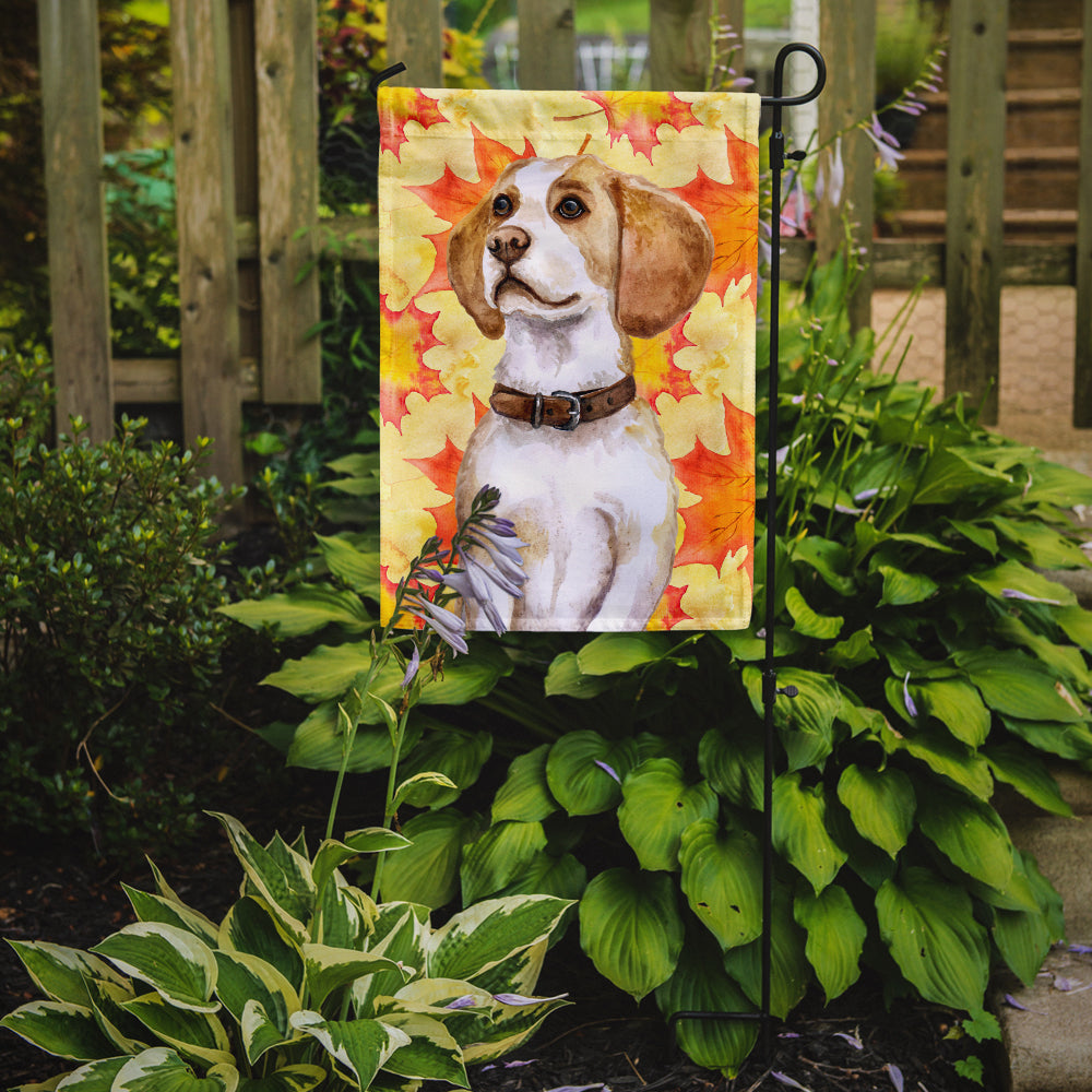 Beagle Fall Garden Flag - Outdoor Decorative Yard Flag BB9947GF
