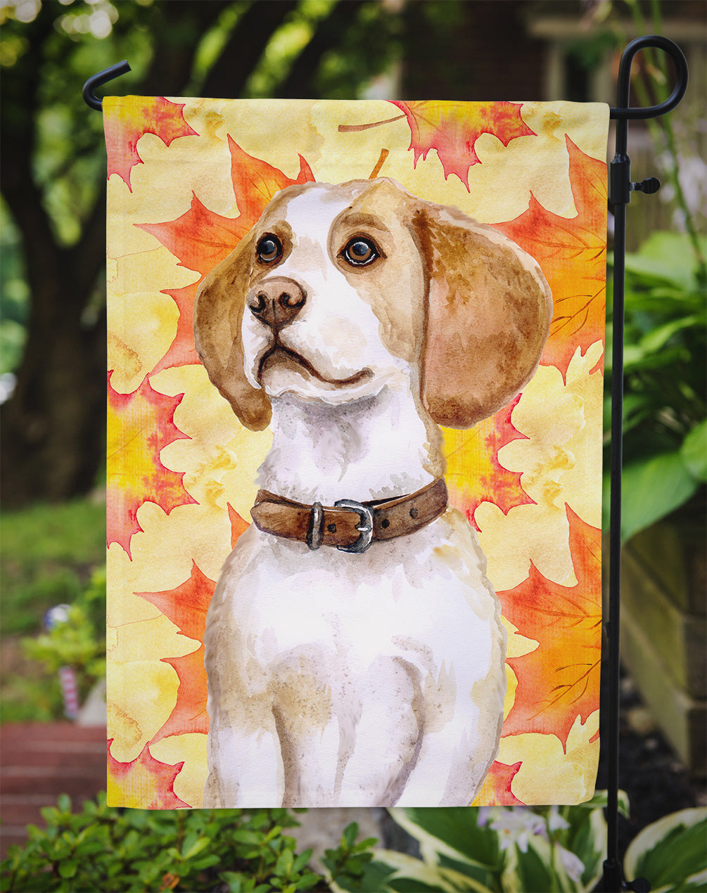 Beagle Fall Garden Flag - Outdoor Decorative Yard Flag BB9947GF