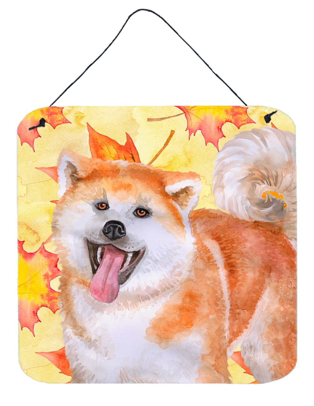 Akita Fall Wall or Door Hanging Prints BB9964DS66