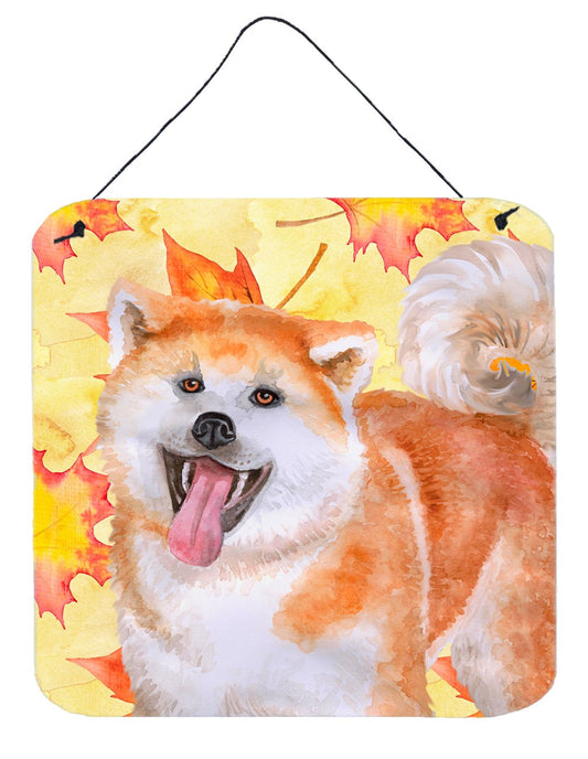 Akita Fall Wall or Door Hanging Prints BB9964DS66