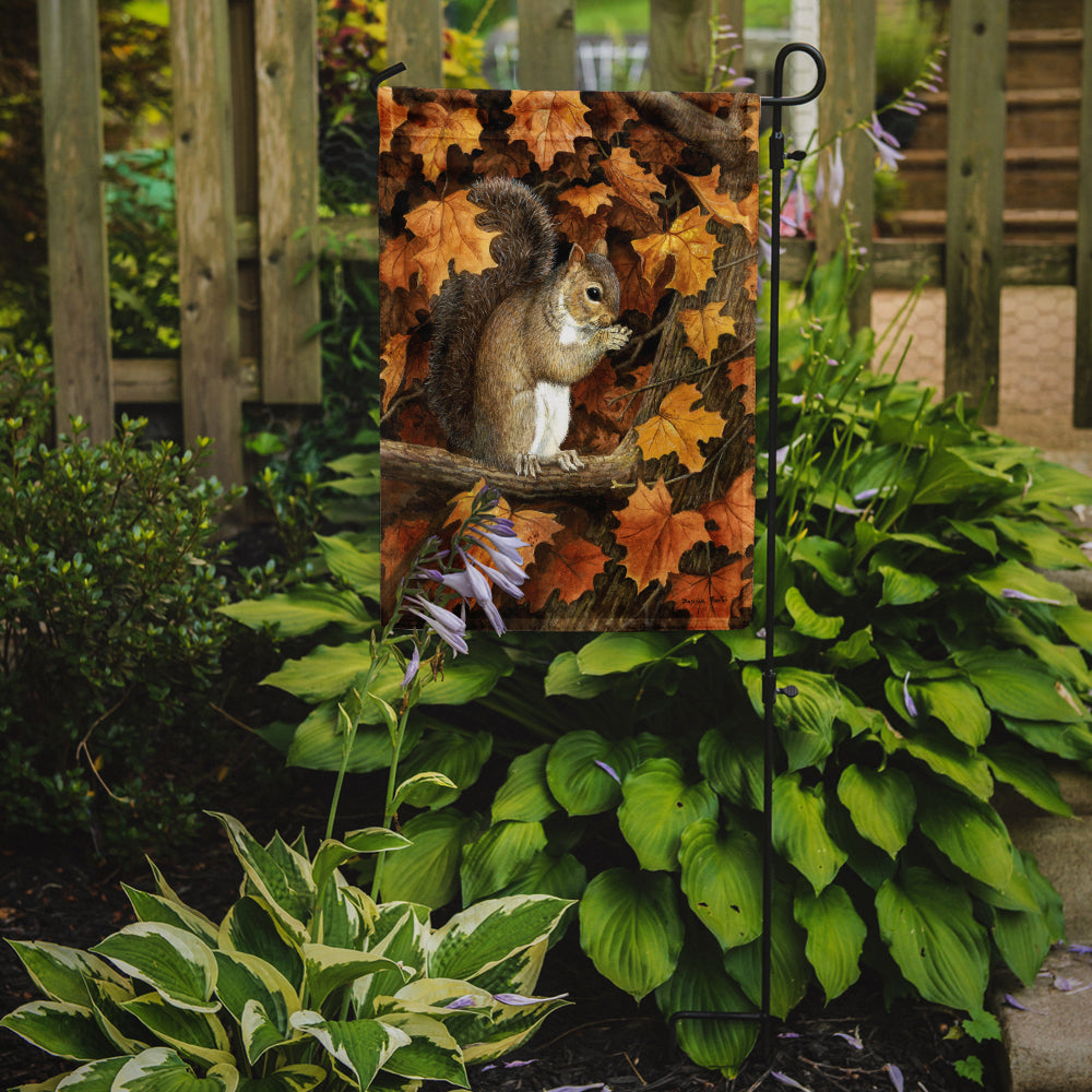 Autumn Grey Squirrel by Daphne Baxter Garden Flag – Decorative Outdoor Yard Flag BDBA0388GF