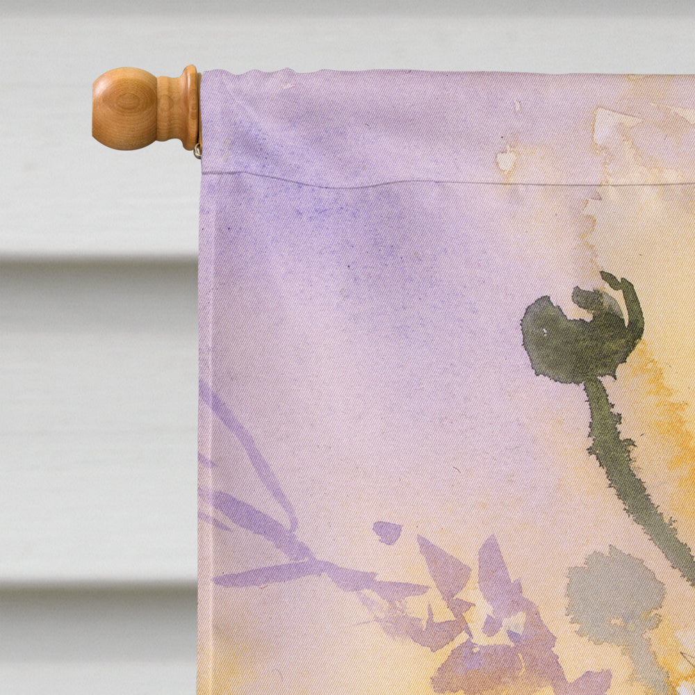 Daisies by Maureen Bonfield Flag Canvas House Size BMBO0115CHF