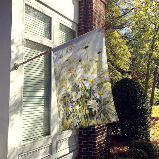 Daisies by Bettie Cheesman Flag Canvas House Size CBC0043CHF