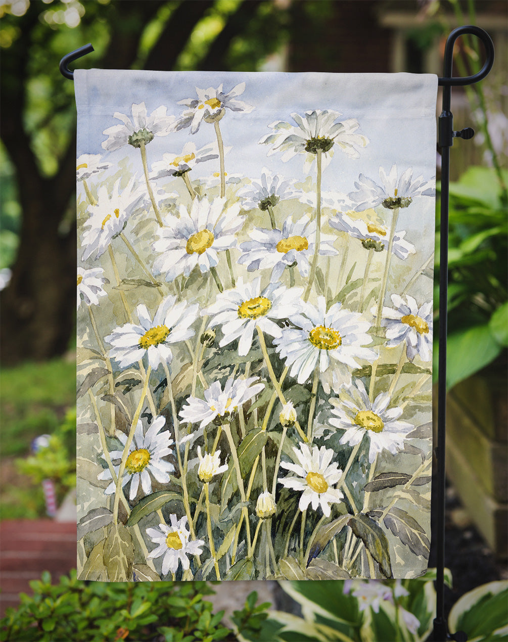 Daisies by Bettie Cheesman Garden Flag – Decorative Outdoor Yard Flag CBC0043GF