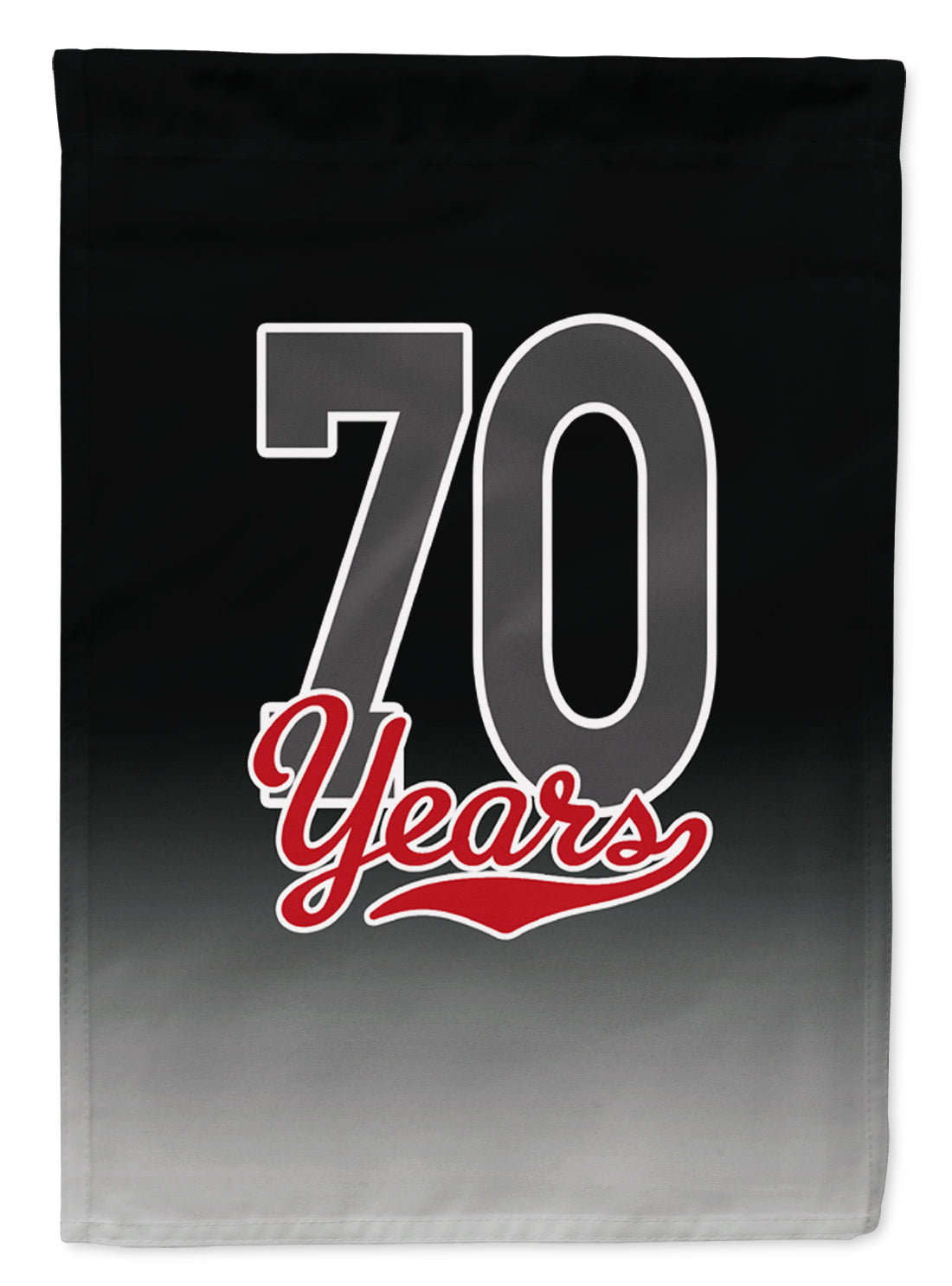 70 Years Garden Flag - Outdoor Decorative Yard Flag
