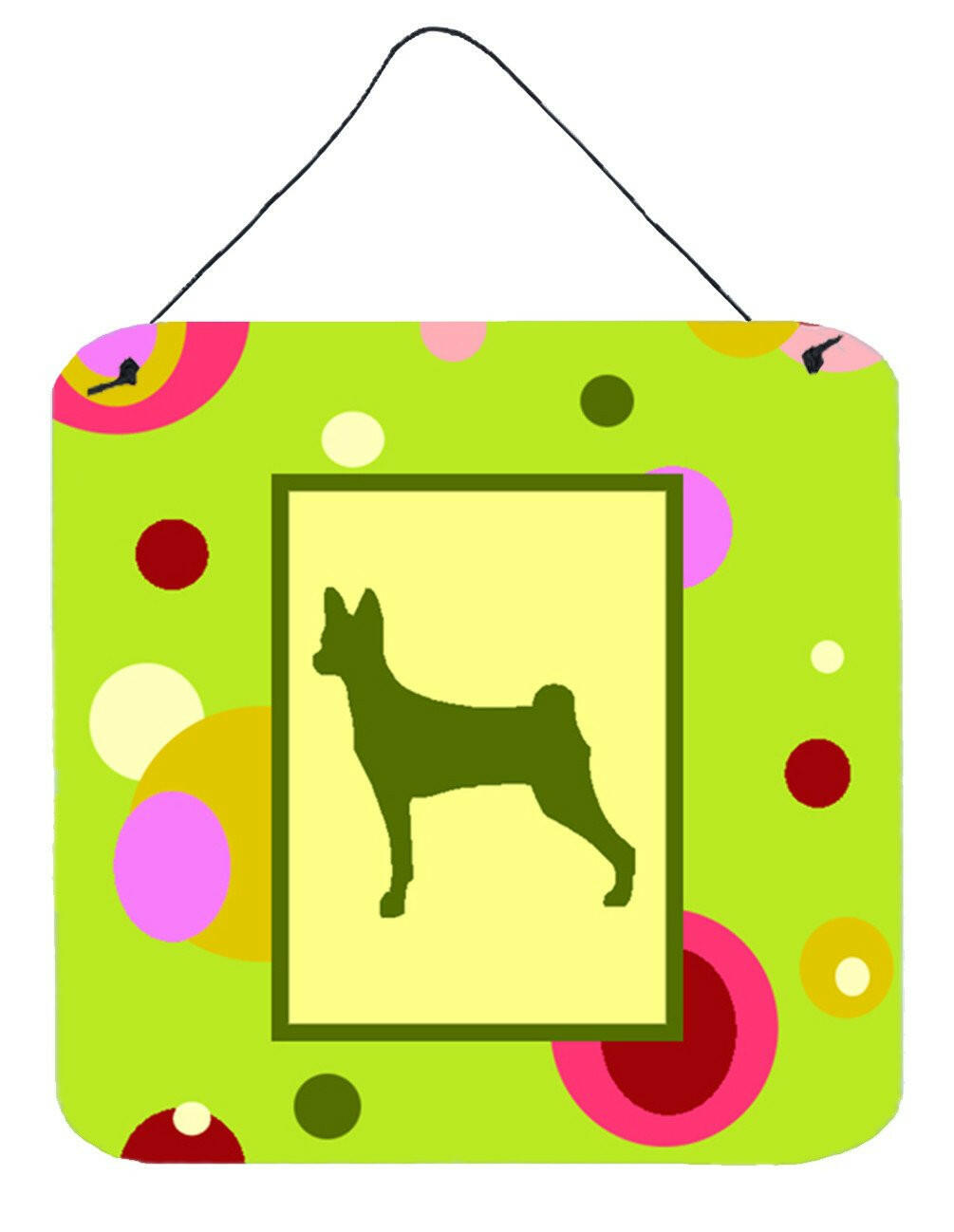 Basenji Aluminium Metal Wall or Door Hanging Prints