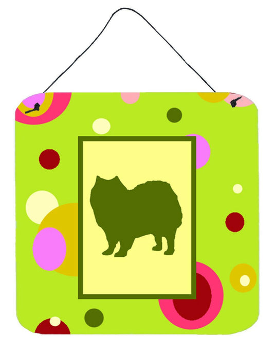 American Eskimo Aluminium Metal Wall or Door Hanging Prints