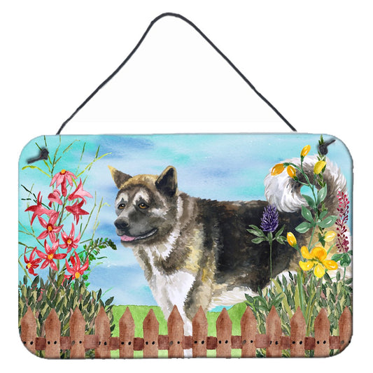 American Akita Spring Wall or Door Hanging Prints CK1231DS812