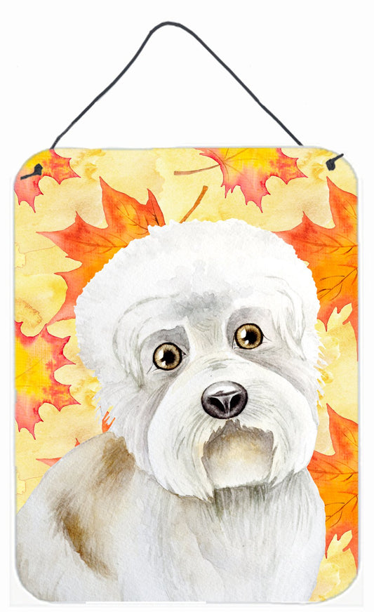 Dandie Dinmont Fall Wall or Door Hanging Prints CK1407DS1216