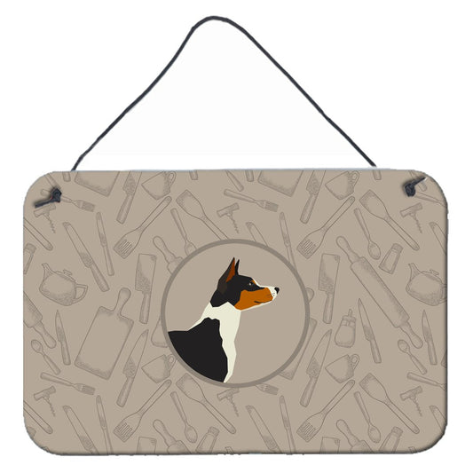 Basenji In the Kitchen Wall or Door Hanging Prints CK2164DS812