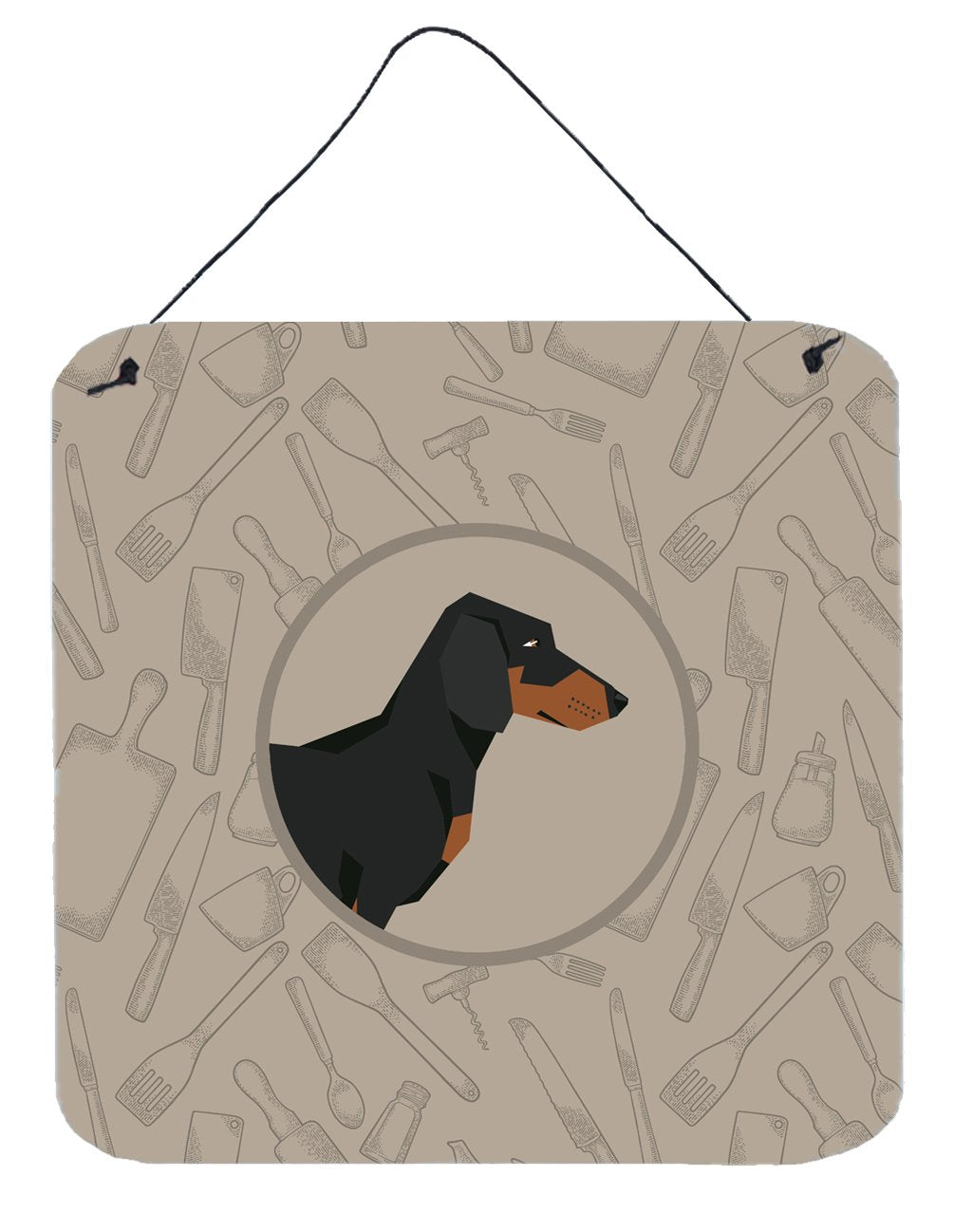 Dachshund In the Kitchen Wall or Door Hanging Prints CK2180DS66