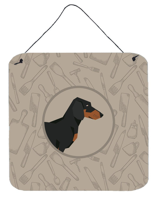 Dachshund In the Kitchen Wall or Door Hanging Prints CK2180DS66