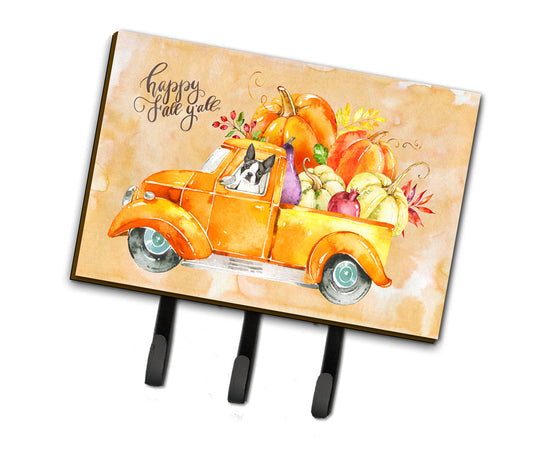 Fall Harvest Boston Terrier Leash or Key Holder CK2610TH68