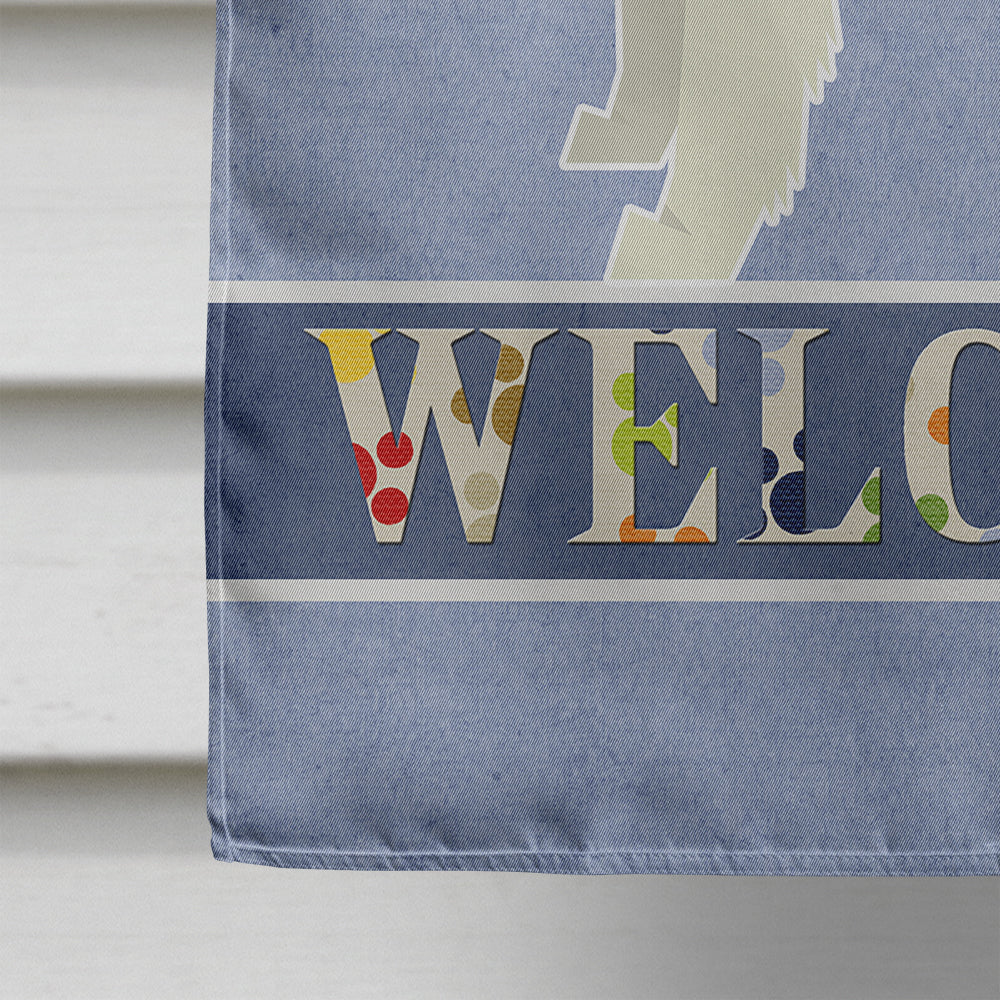 Alaskan Malamute Welcome Flag Canvas House Size CK3572CHF