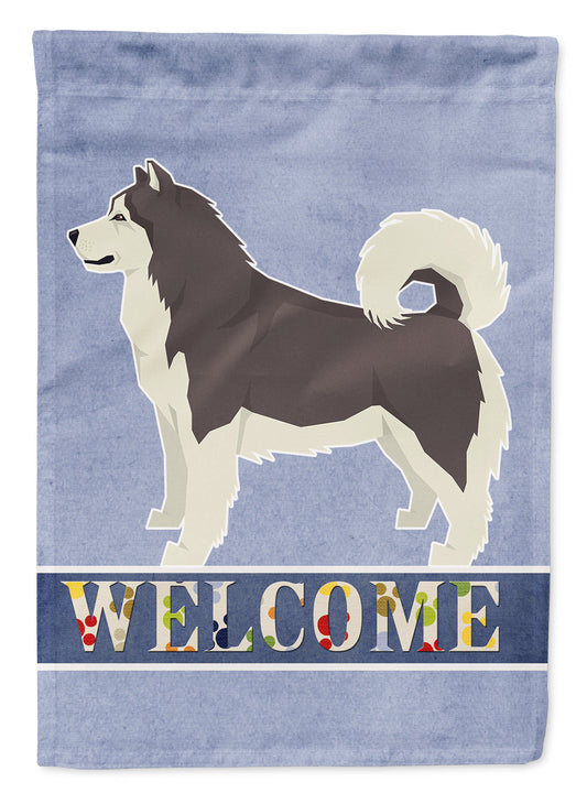 Alaskan Malamute Welcome Garden Flag - Outdoor Decorative Yard Flag CK3572GF