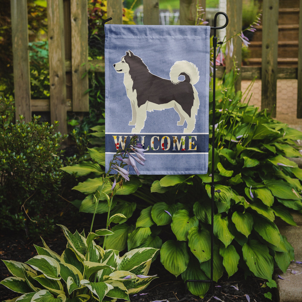 Alaskan Malamute Welcome Garden Flag - Outdoor Decorative Yard Flag CK3572GF