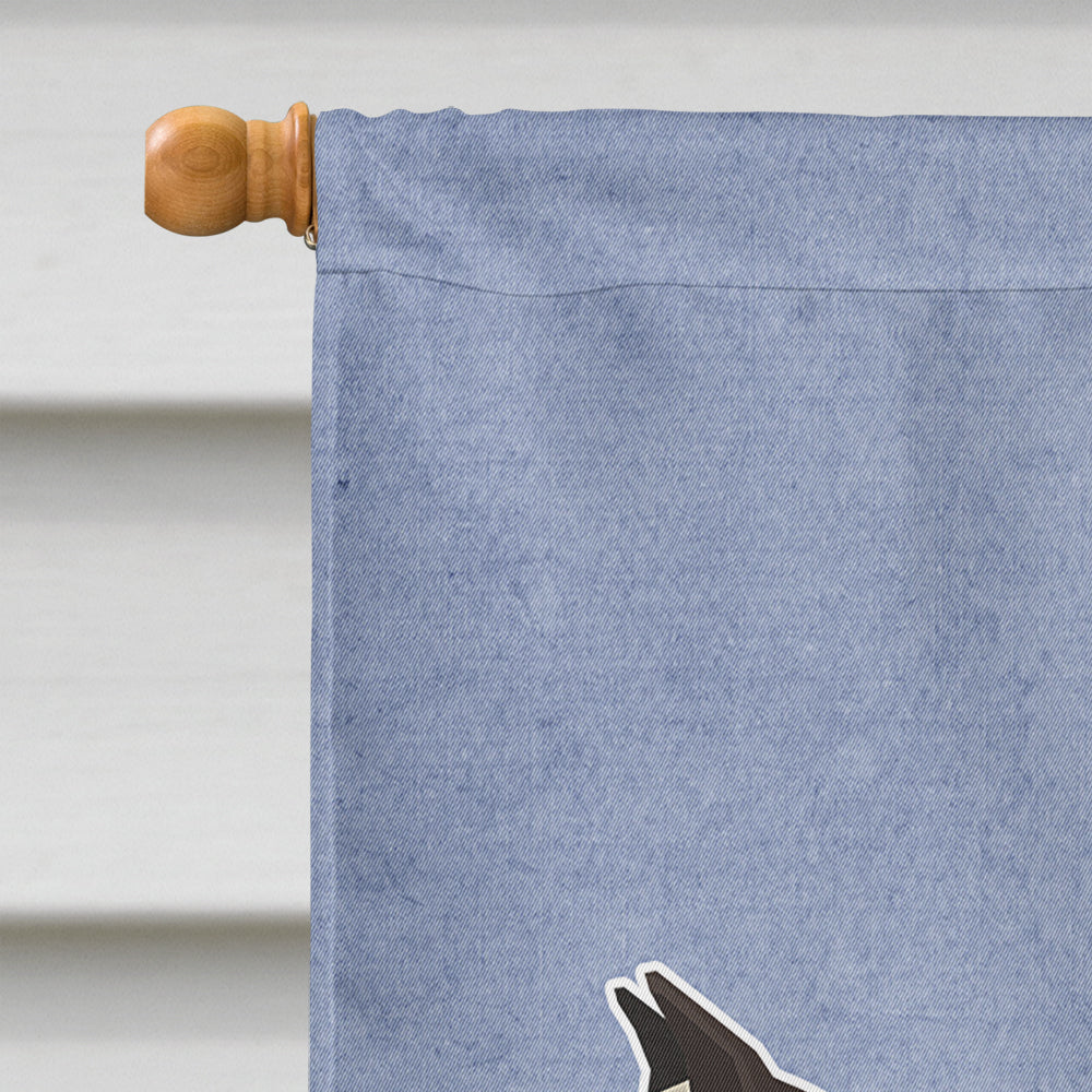 American Staffordshire Terrier Welcome Flag Canvas House Size CK3574CHF