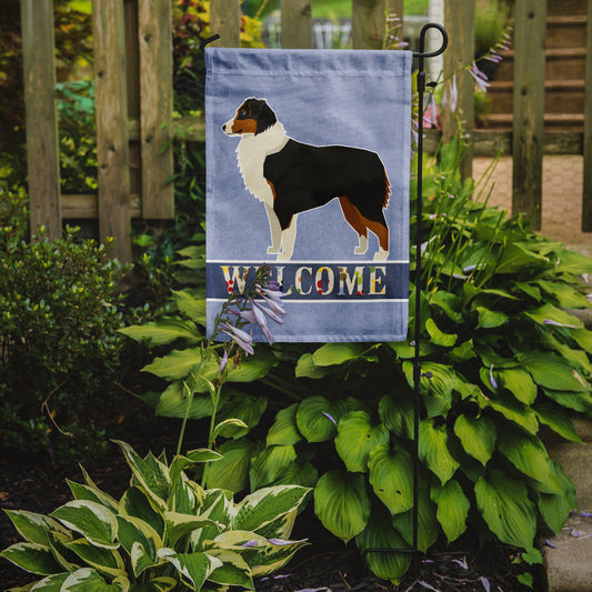 Australian Shepherd Welcome Garden Flag - Outdoor Decorative Yard Flag CK3575GF