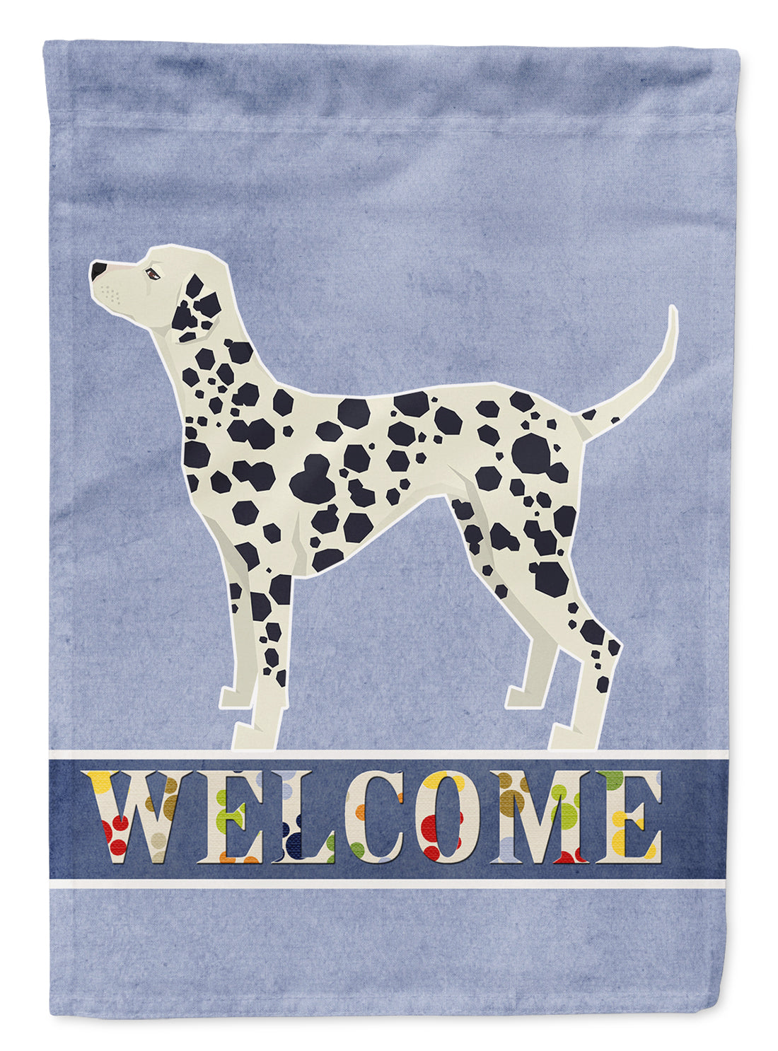 Dalmatian Welcome Garden Flag - Outdoor Decorative Yard Flag CK3593GF