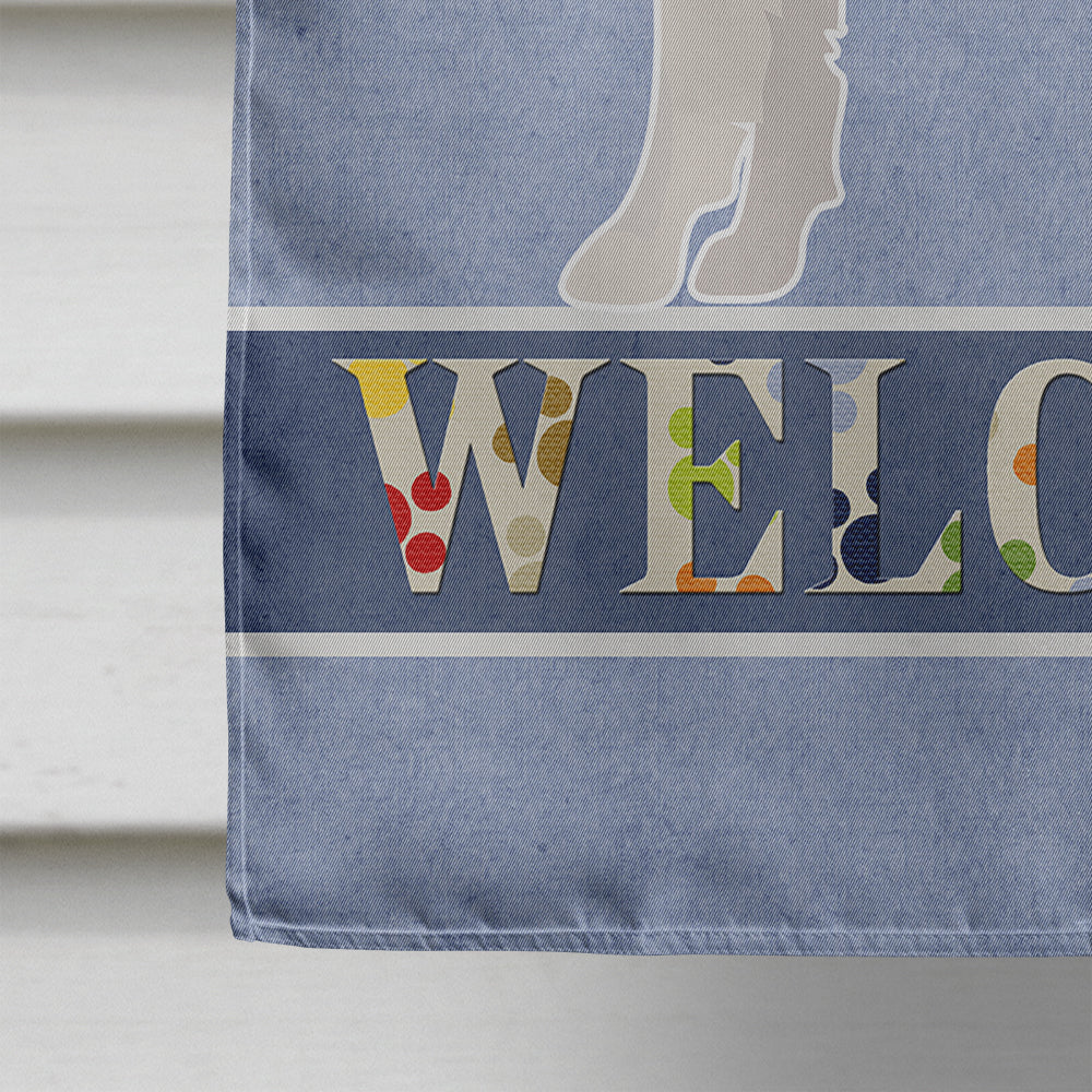 Danish Spitz Welcome Flag Canvas House Size CK3642CHF