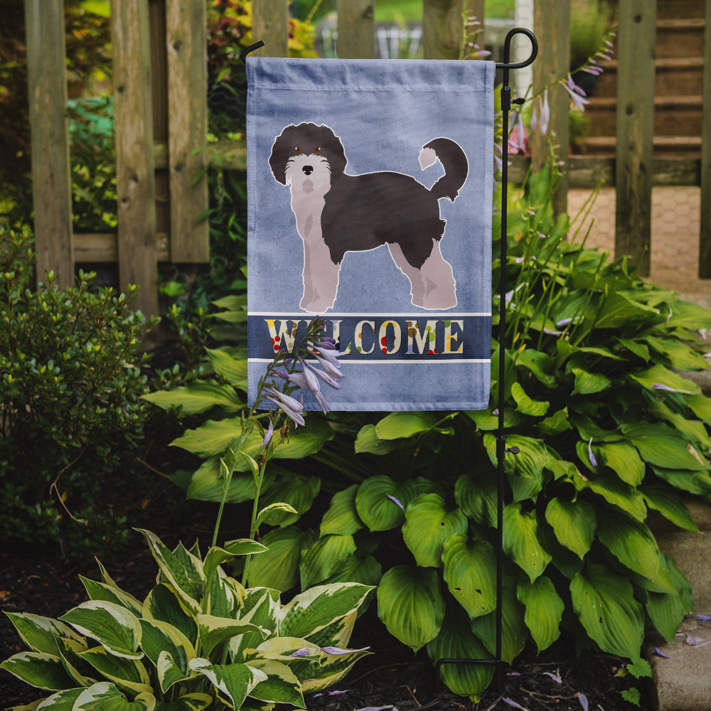 Aussiedoodle #1 Welcome Garden Flag – Decorative Outdoor Yard Flag CK3706GF