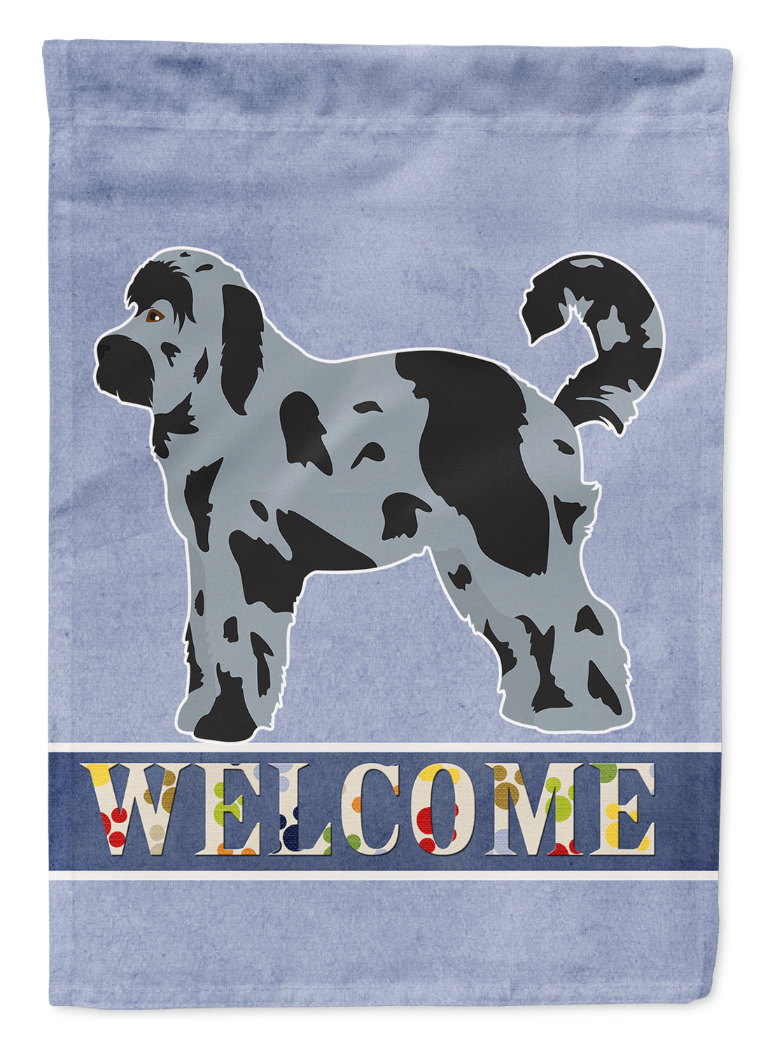 Aussiedoodle #2 Welcome Garden Flag – Decorative Outdoor Yard Flag CK3707GF