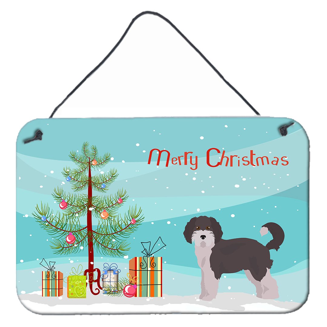 Aussiedoodle #1 Christmas Tree Wall or Door Hanging Prints CK3800DS812