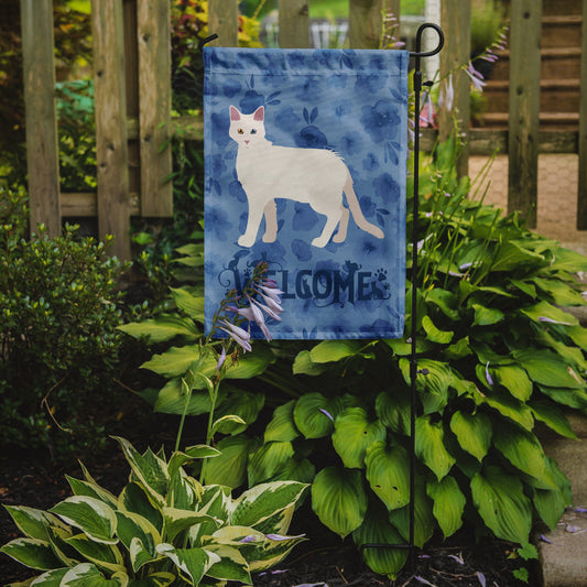 Aphrodite Giant #1 Cat Welcome Garden Flag - Outdoor Decorative Yard Flag CK4824GF