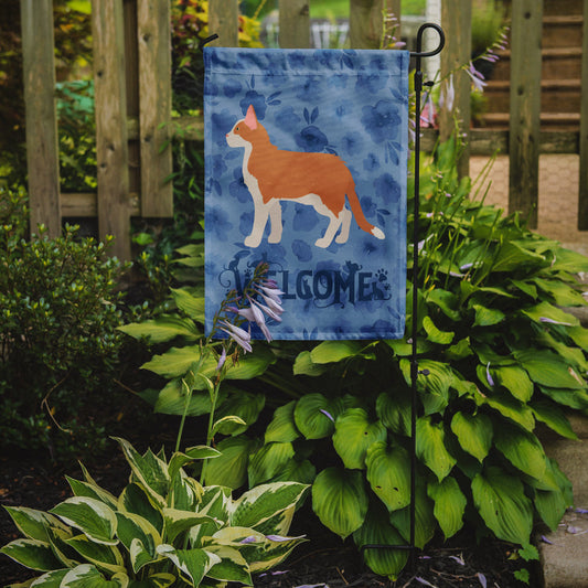 Aphrodite Giant #2 Cat Welcome Garden Flag - Outdoor Decorative Yard Flag CK4825GF