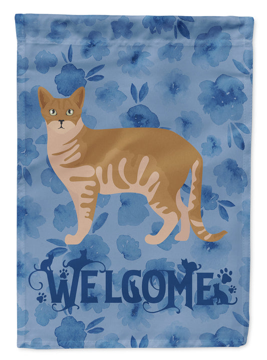 Australian Mist #1 Cat Welcome Garden Flag - Outdoor Decorative Yard Flag CK4828GF