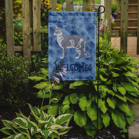 Australian Mist #2 Cat Welcome Garden Flag - Outdoor Decorative Yard Flag CK4829GF