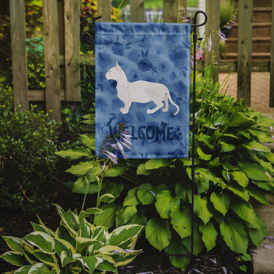 Bambino #2 Cat Welcome Garden Flag - Outdoor Decorative Yard Flag CK4833GF