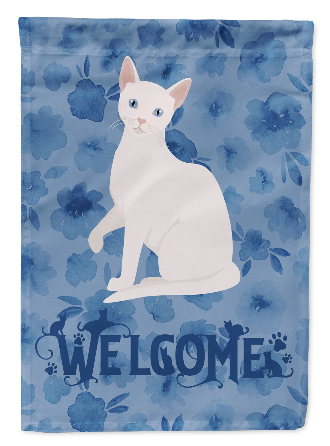 Arabian Mau Cat Welcome Garden Flag - Outdoor Decorative Yard Flag CK5011GF