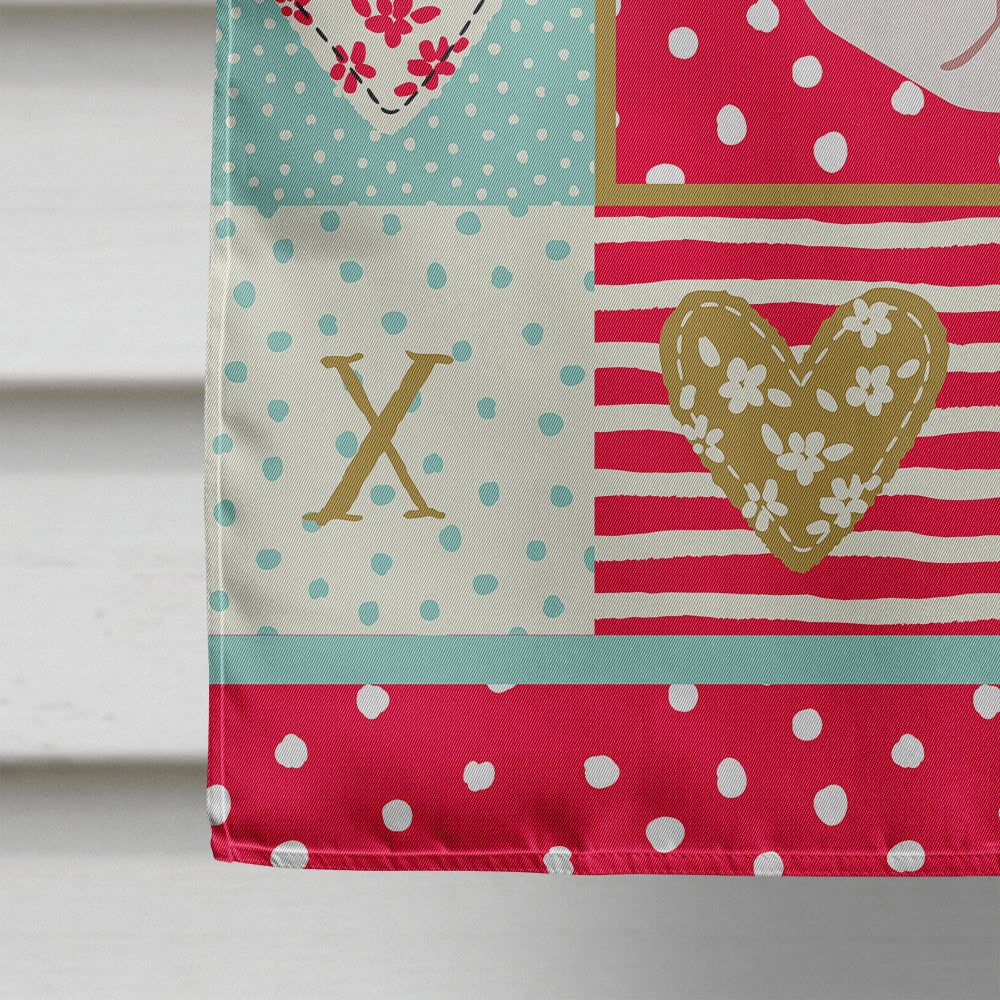 Devon Rex Cat Flag Canvas House Size CK5110CHF