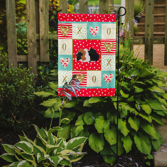 Abyssinian Guinea Pig Love Garden Flag – Decorative Outdoor Yard Flag CK5426GF
