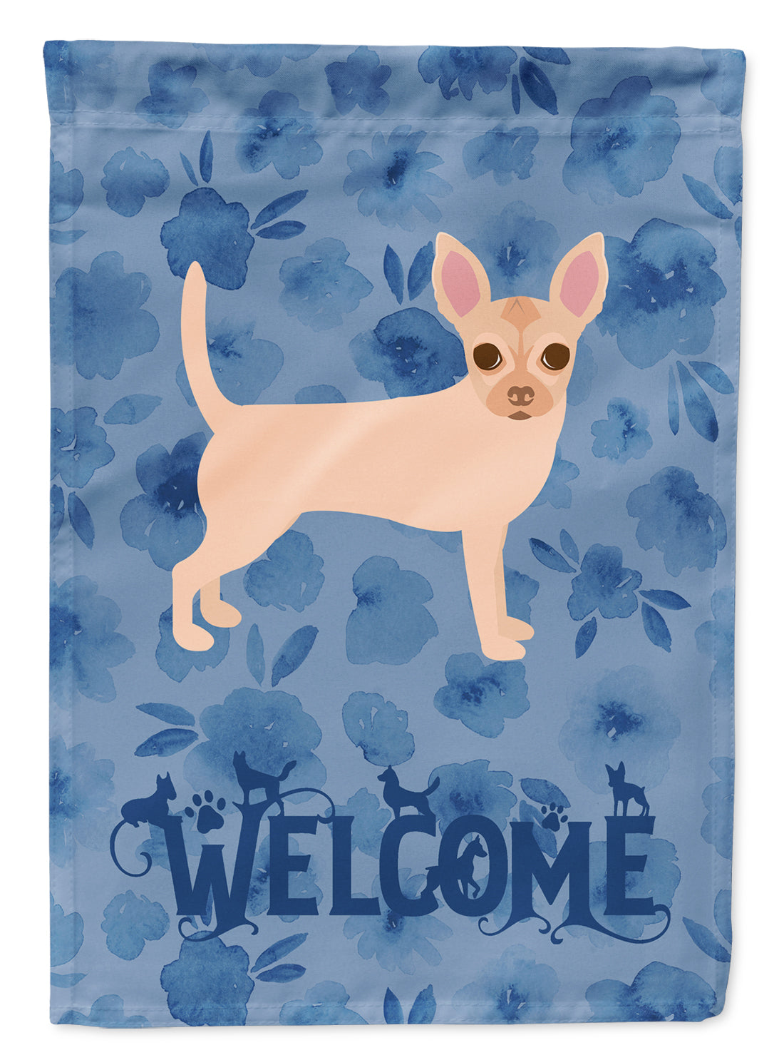 Chihuahua #1 Welcome Garden Flag – Decorative Outdoor Yard Flag CK6070GF