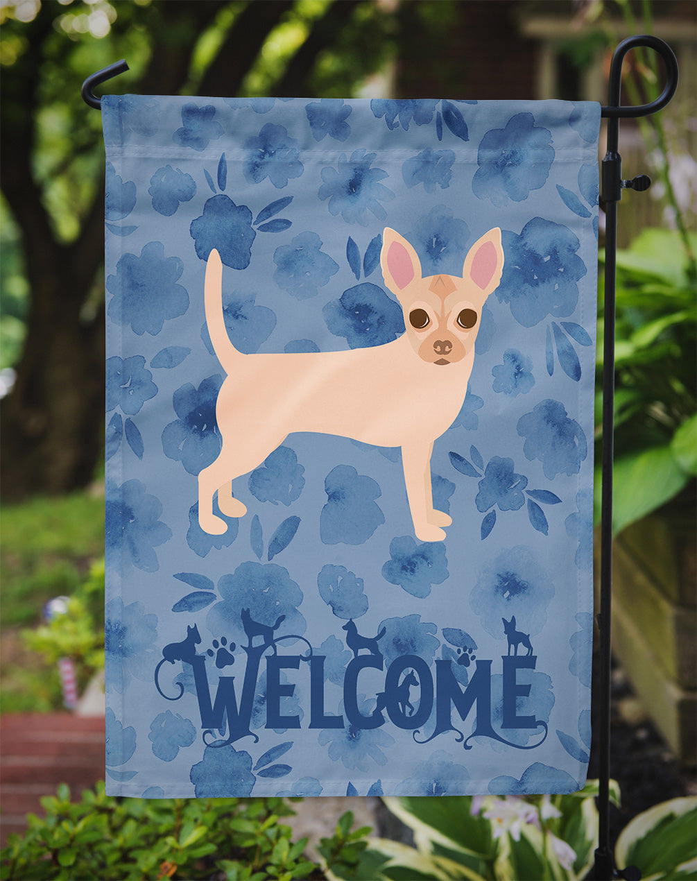 Chihuahua #1 Welcome Garden Flag – Decorative Outdoor Yard Flag CK6070GF