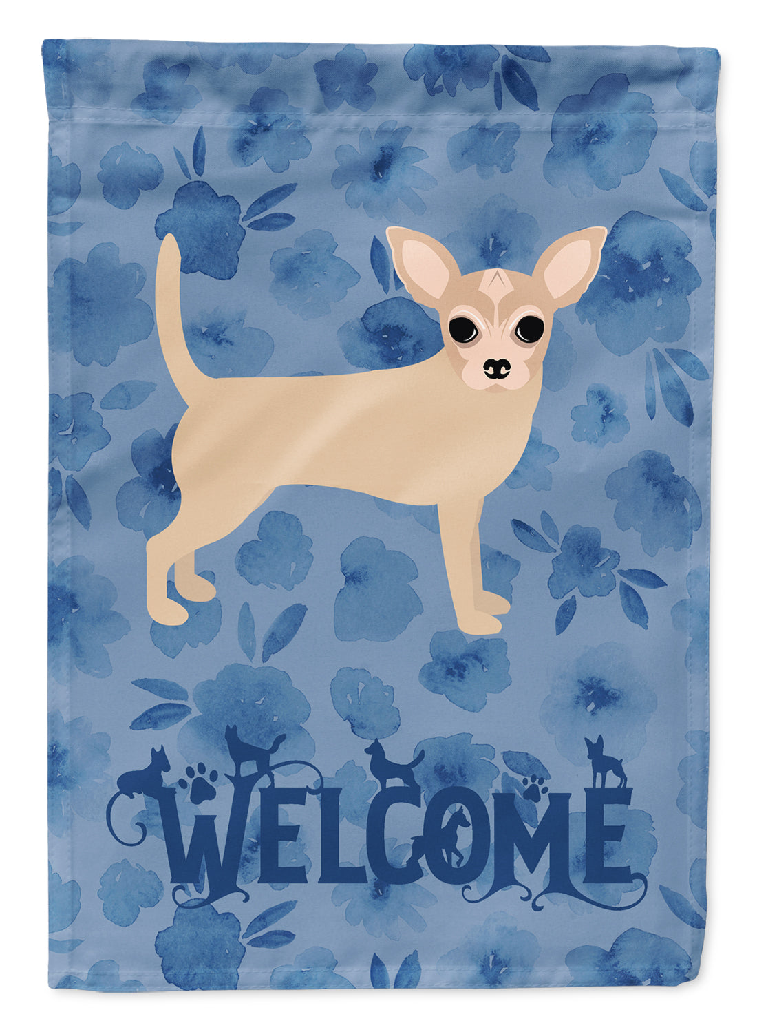 Chihuahua #2 Welcome Garden Flag – Decorative Outdoor Yard Flag CK6071GF
