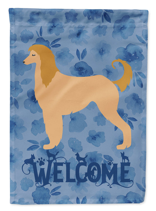 Afghan Hound Welcome Garden Flag – Decorative Outdoor Yard Flag CK6133GF