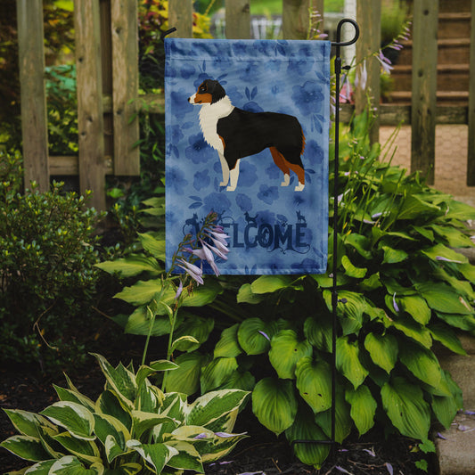 Australian Shepherd Welcome Garden Flag – Decorative Outdoor Yard Flag CK6220GF