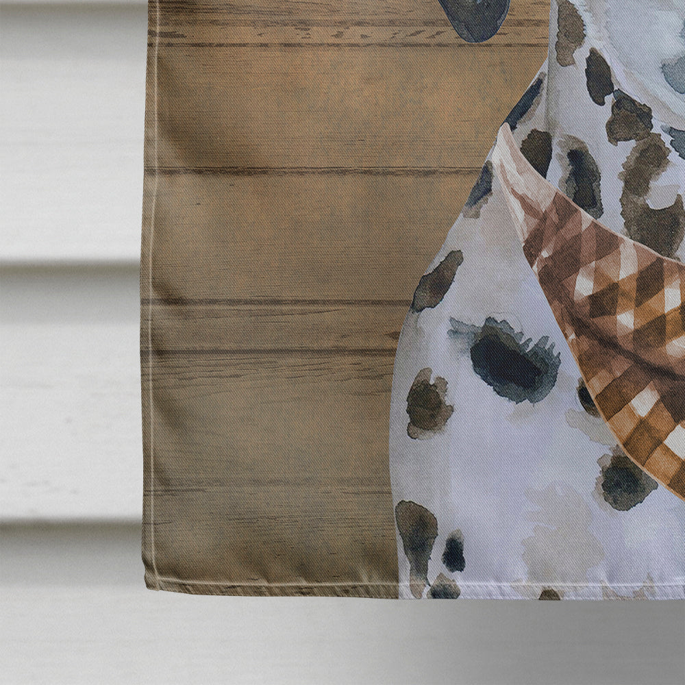 Dalmatian Puppy Country Dog Flag Canvas House Size CK6312CHF