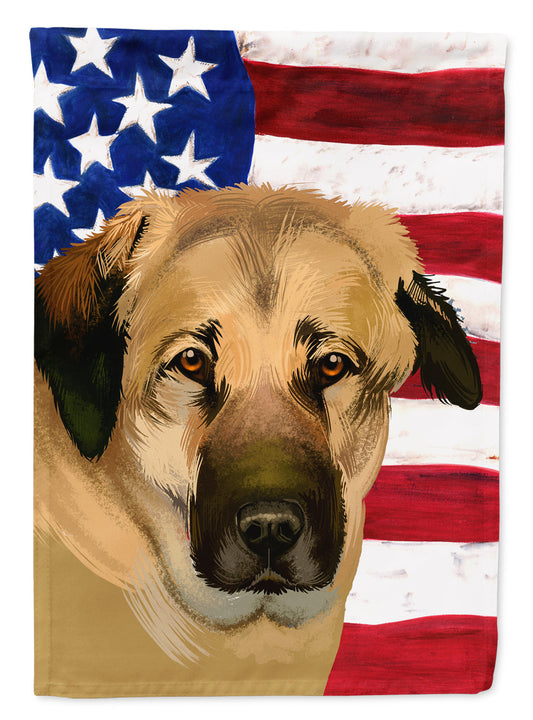 Anatolian Shepherd Dog American Flag Garden Flag - Outdoor Decorative Yard Flag CK6403GF
